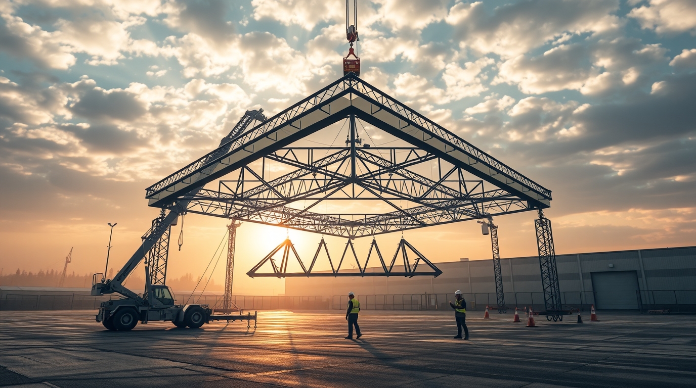 Инновационные решения: Фермы для навесов в Москве и области