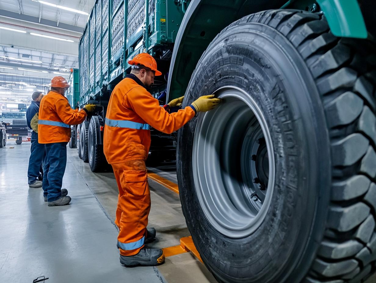 Как выбрать идеальные грузовые шины в Караганде?
